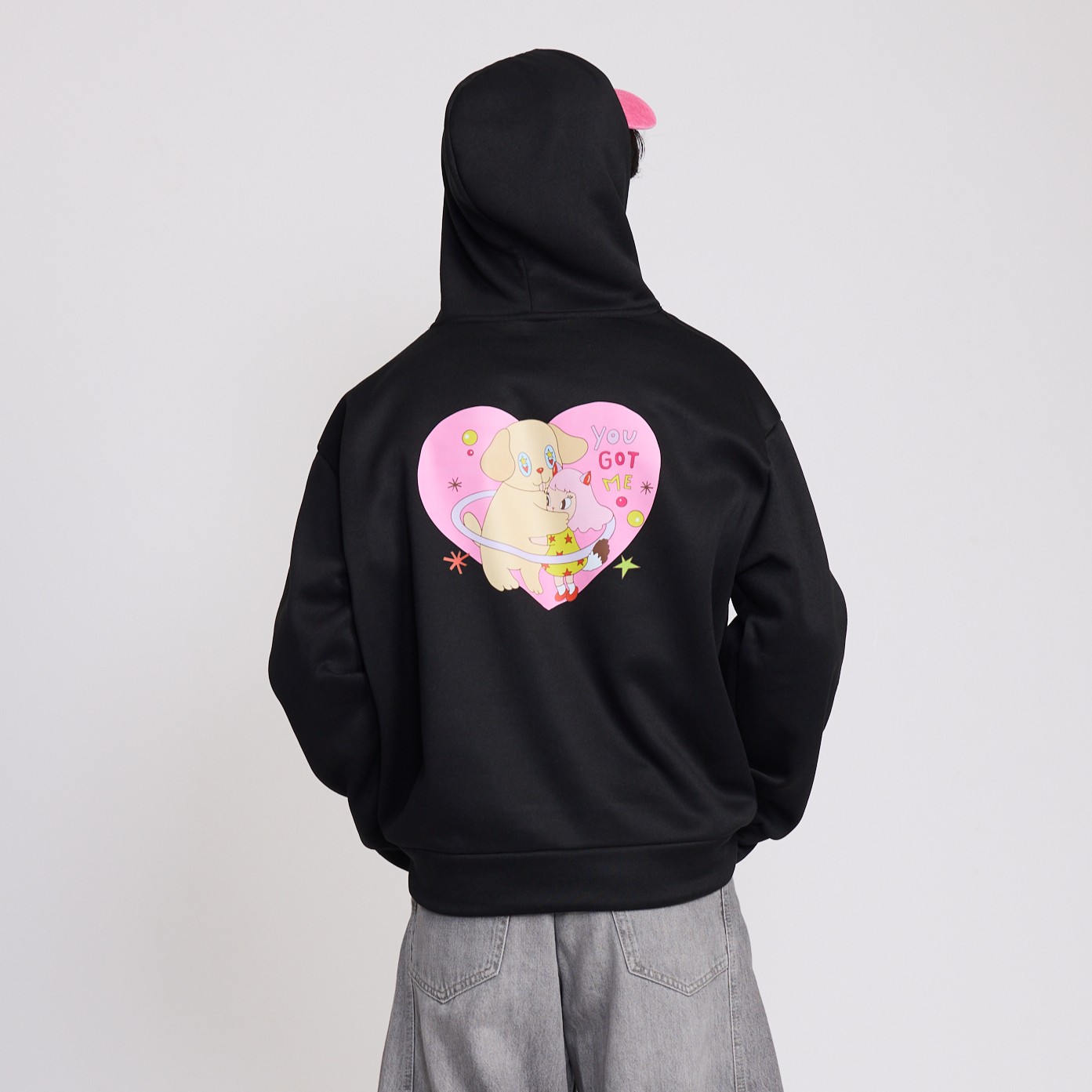 DIVINExANO HOODIE (BLACK)